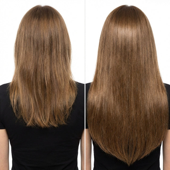 Clip In Extensions 6 Brown - Clip in Extensions - Fashiongirl