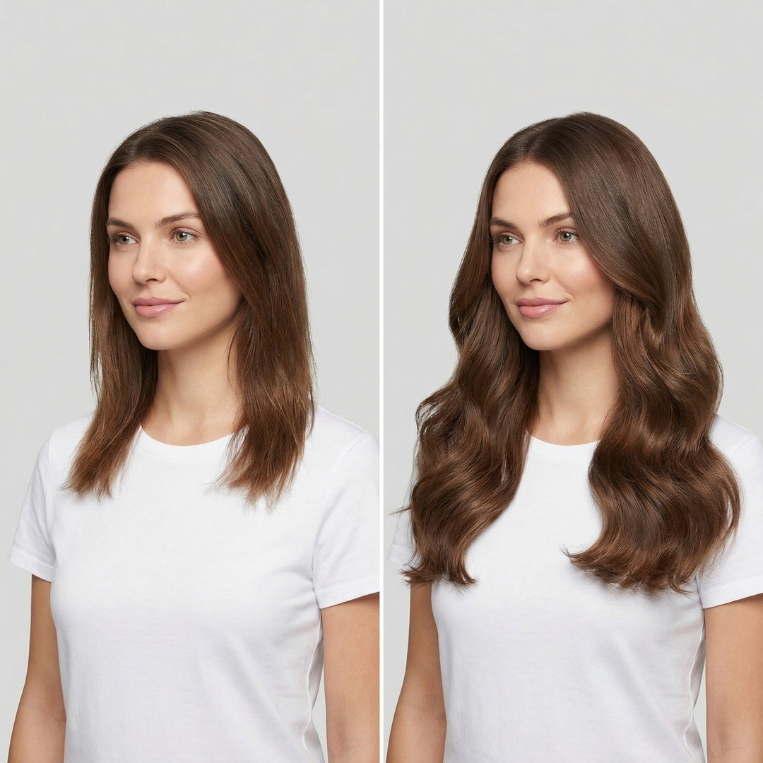Clip In Extensions 6 Brown - Clip in Extensions - Fashiongirl