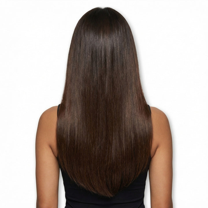 Clip In Extensions 6 Brown - Clip in Extensions - Fashiongirl