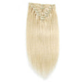 Clip In Extensions 60 platinum blonde - Clip in Extensions - Fashiongirl