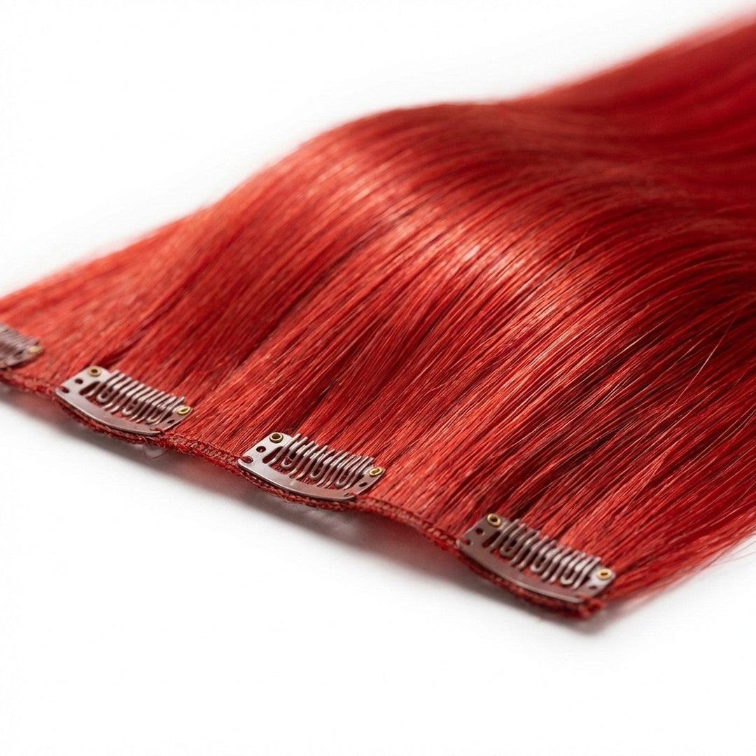 Clip In Extensions  Fire Red - Clip in Extensions - Fashiongirl