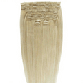 Clip on hair extensions #24 Golden blonde - 7 sets - 60 cm | Gold24 - | Fashiongirl