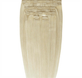 Clip on hair extensions #613 Blond - 7 sets - 50 cm | Gold24 - | Fashiongirl
