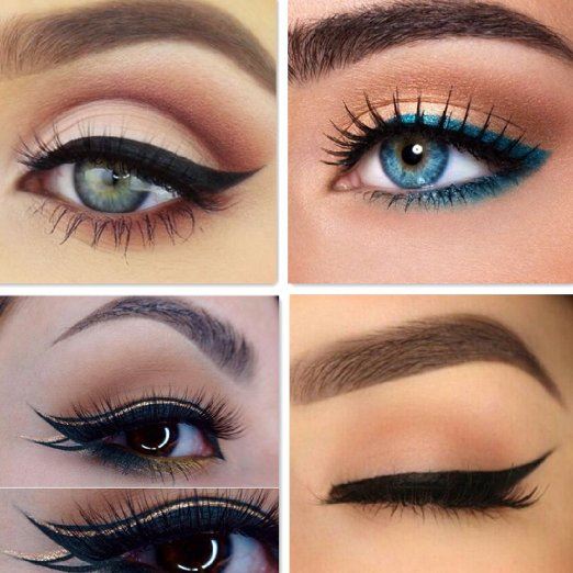 Eyeliner-Schablonen – Smokey Eyes, Cat Eyes, 2 Stück – | Fashiongirl