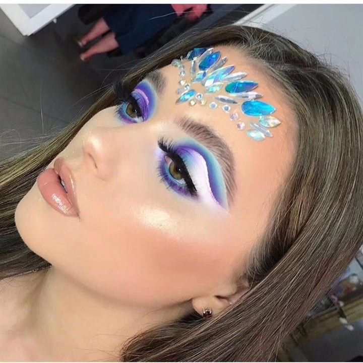 Face Jewels - Face diamonds with rhinestones (YJ - 01) - | Fashiongirl