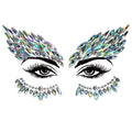 Face Jewels – Diamanten für das Gesicht mit Strasssteinen (YT – 07) – | Fashiongirl