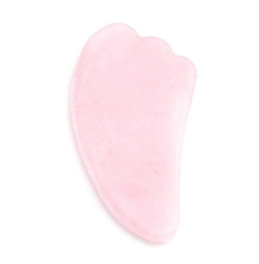 Facial roller Rose Quartz + Guasha Stone - | Fashiongirl