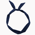 Flexibles Haarband mit Stahldraht – Dunkelblau – Haaraccessoires | Fashiongirl