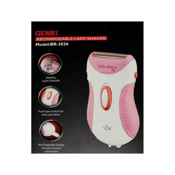 Gemei Lady Shaver GM - 3036 - | Fashiongirl