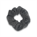 Glitzer-Haargummi – Silber – Haaraccessoires