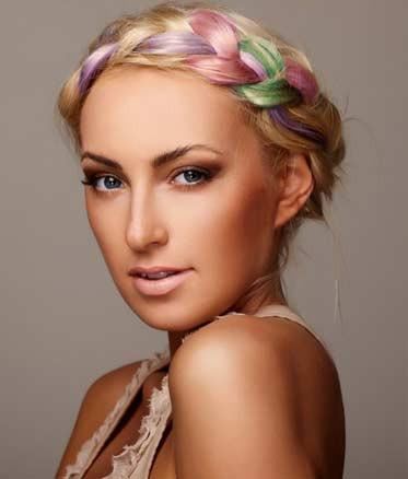 Hair Chalk pack with 6 hair chalks / hair crayons - Hair Accessories | Fashiongirl