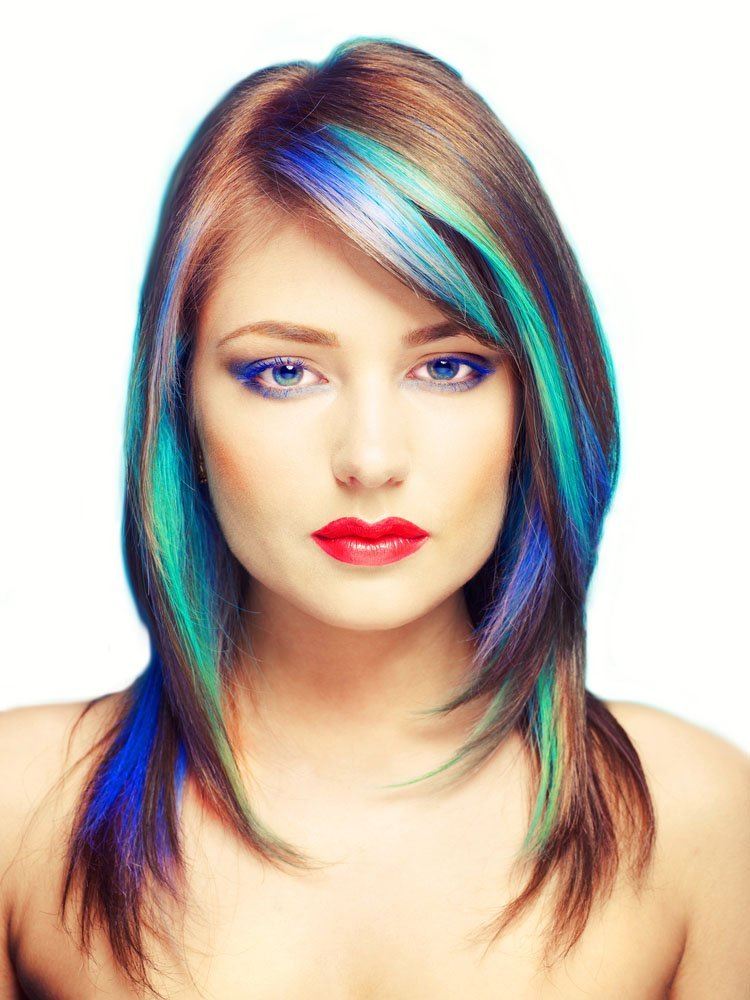 Hair Chalk pack with 6 hair chalks / hair crayons - Hair Accessories | Fashiongirl