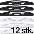 Haarspangen – 12 Stück (8 schwarze + 4 weiße) – | Fashiongirl