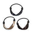 Haarband mit Kunsthaar schwarz – braun – blond mehrfarbig – Haaraccessoires | Fashiongirl