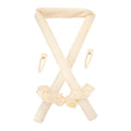 Heatless Hair Curler Hairband - Beige - Hair Styling tool | Fashiongirl