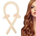 Heatless Hair Curlers – Schöne Locken ohne Hitze – Hellbeige – Haarstyling-Tool | Fashiongirl