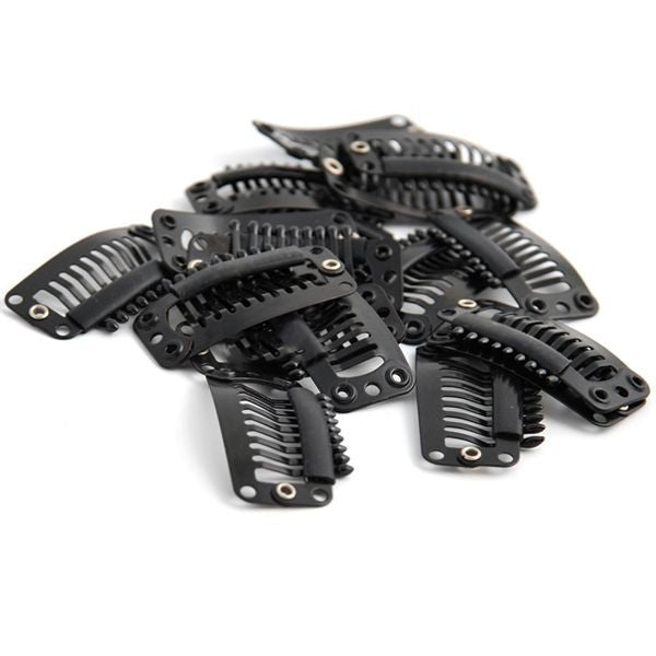 Lose Clips für Extensions – Mehrfarbig (20 Stück) – | Fashiongirl