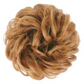 Messy Bun Haargummi mit lockigem Kunsthaar – 27/613 Goldbraun/Blond – Haaraccessoires | Fashiongirl