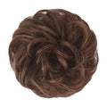 Messy Bun Haargummi mit lockigem Kunsthaar – 4/30# Schokoladenbraun – Haaraccessoires | Fashiongirl