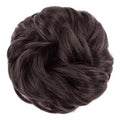 Messy Bun Haargummi mit lockigem Kunsthaar – Nr. 6 Braun – Haaraccessoires | Fashiongirl
