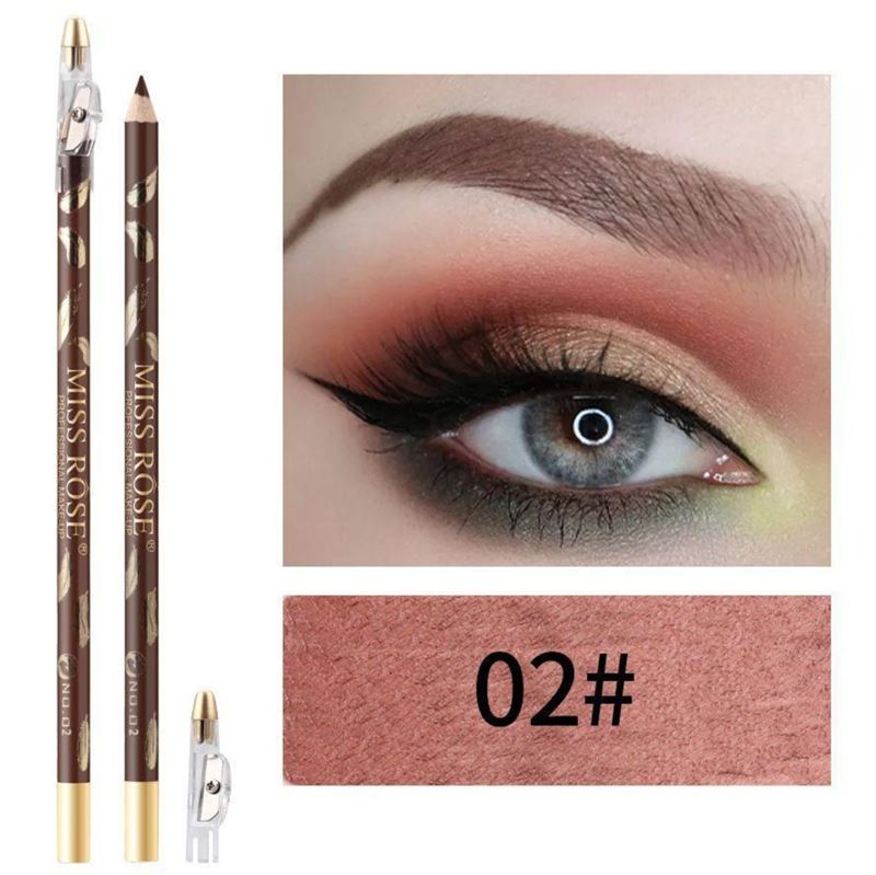 Miss Rose Augenbrauenstift / Augenbrauenpinsel – Nr. 2 Braun – | Fashiongirl