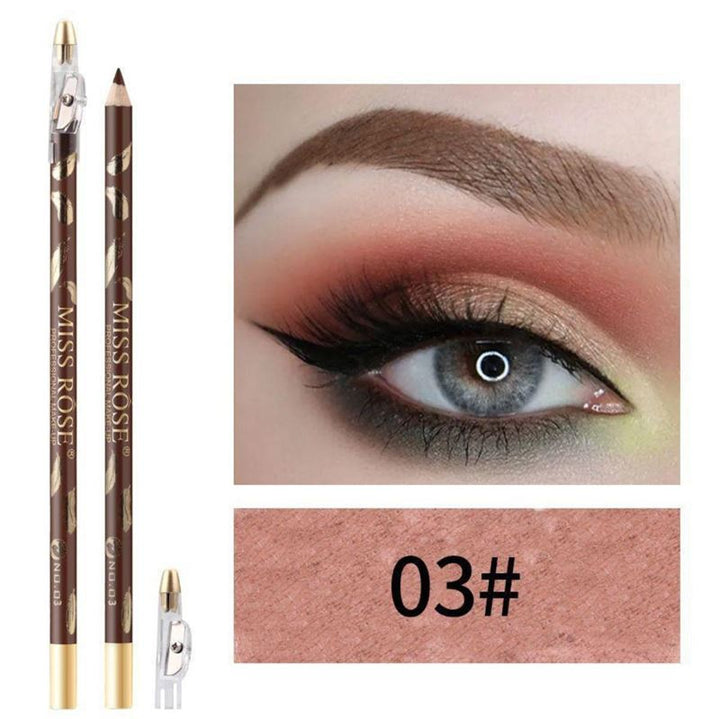 Miss Rose Eyebrow Pencil / Eyebrow Brush - No. 3 Light Brown - | Fashiongirl