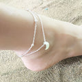 Mond-Fußkette – | Fashiongirl