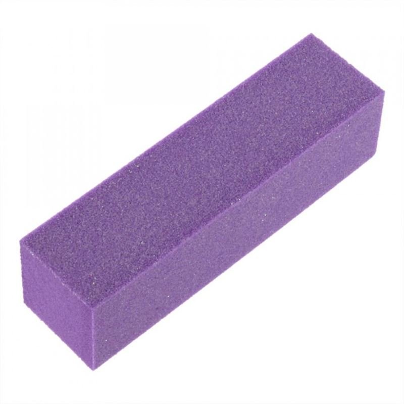 Nail buffer w.4 sides Purple - | Fashiongirl