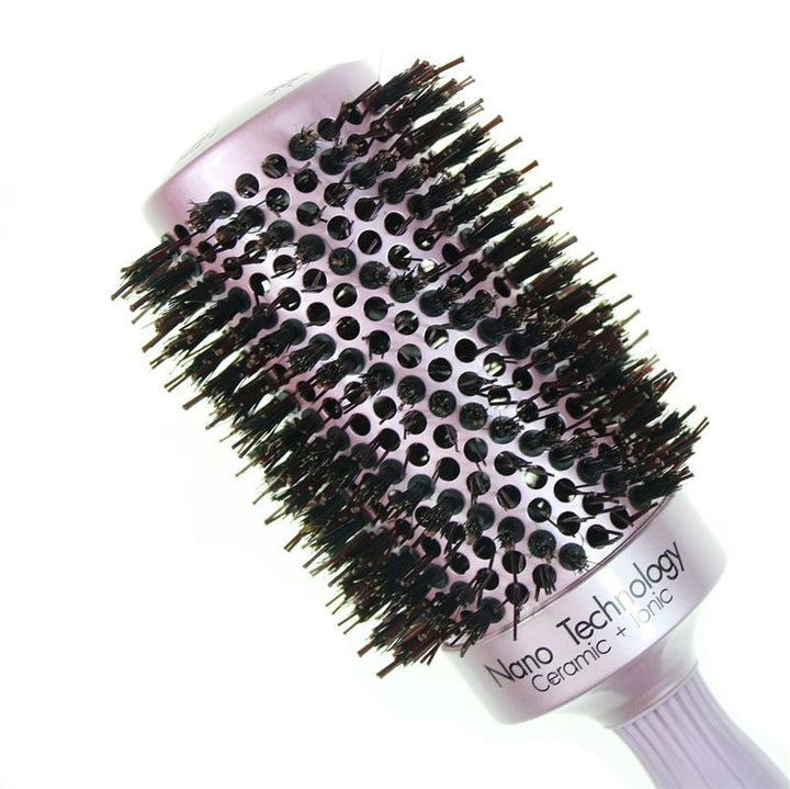 Nano-Keramik-Thermohaarbürste mit Wildschweinborsten – 25 mm – Haarstyling-Werkzeug | Fashiongirl