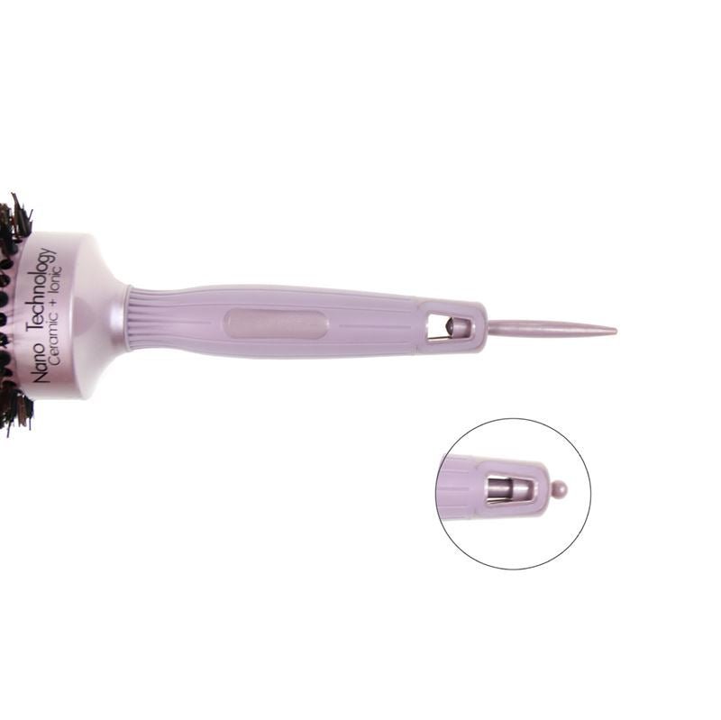 Nano-Keramik-Thermohaarbürste mit Wildschweinborsten – 43 mm – Haarstyling-Werkzeug | Fashiongirl