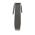 Pony tail Fiber extensions straight Dark grey 171L# - | Fashiongirl