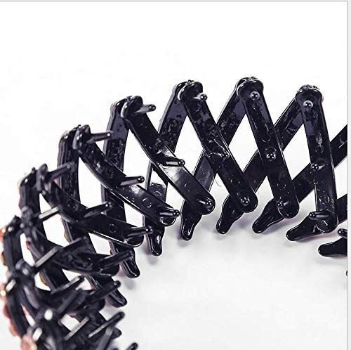 Ponytail Spiral with rhinestones/ Bird Nest Hair Clip - Gold - | Fashiongirl