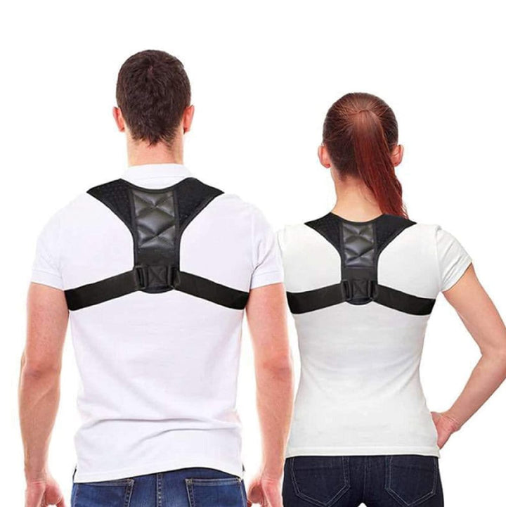 Posture support for back &amp; shoulder | Posture 2.0 Posture corrector band, black - Shapewear | Fashiongirl