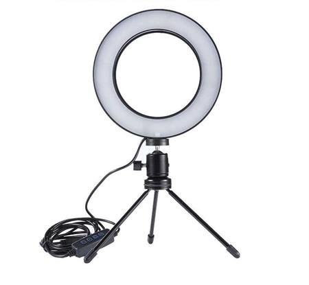 Pro Ring Light Studio Bord Model - Ring Lys til perfekte billeder & videoer - | Fashiongirl