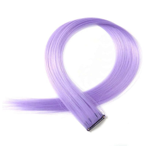 Bunte Haarverlängerungen