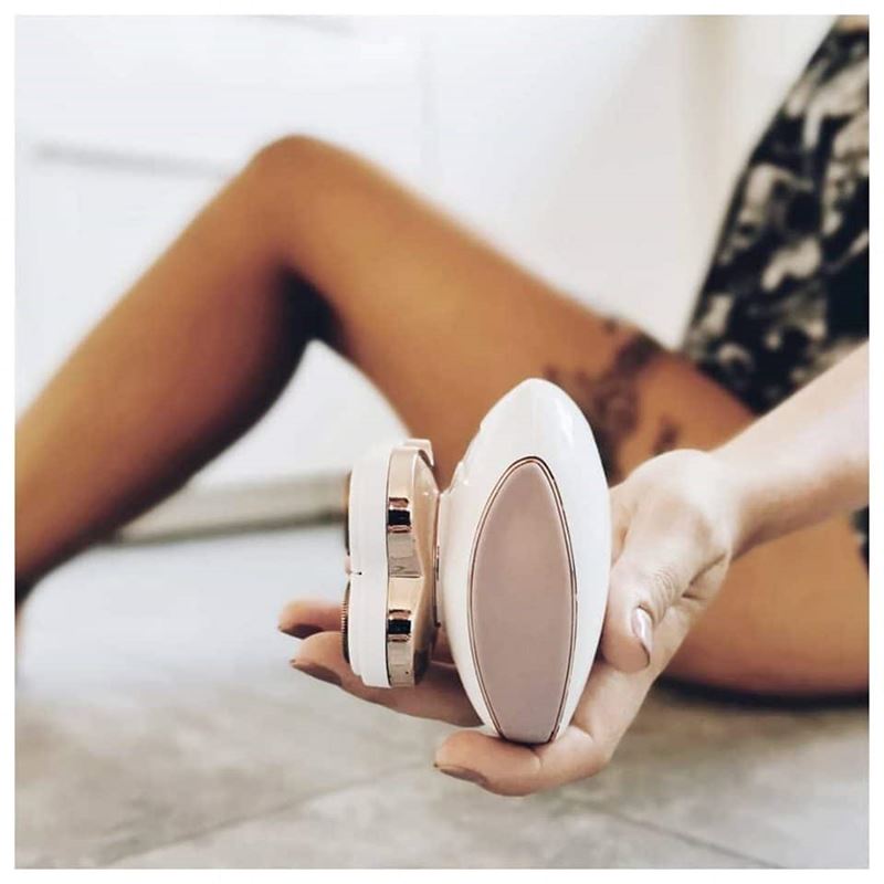 Rechargeable hair remover epilator for legs | Hearts of Love edition - | Fashiongirl