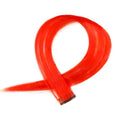 Rot, 50 cm – Crazy Colour Clip On – | Fashiongirl
