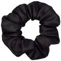 Scrunchie-Haargummi – Metallic & elastisch – Schwarz – Haaraccessoires