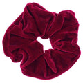Scrunchie – Velours & Gummiband – Rot – Haaraccessoires