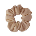 Scrunchie – Velours & Gummiband – Beige – Haaraccessoires