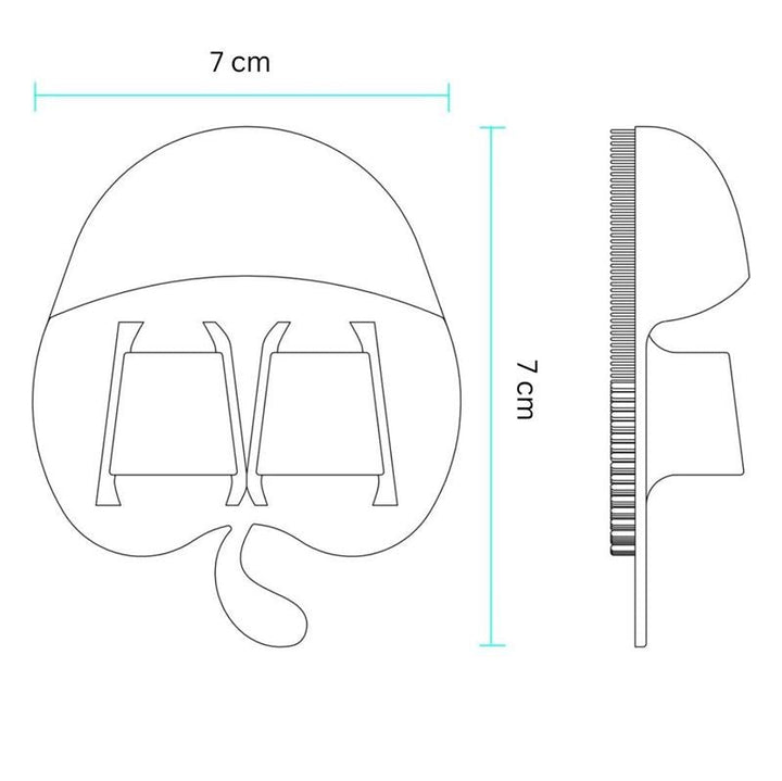 Silicone facial cleansing brush for gentle exfoliation and massage - | Fashiongirl