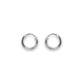 Silberne Creolen 15 mm – | Fashiongirl