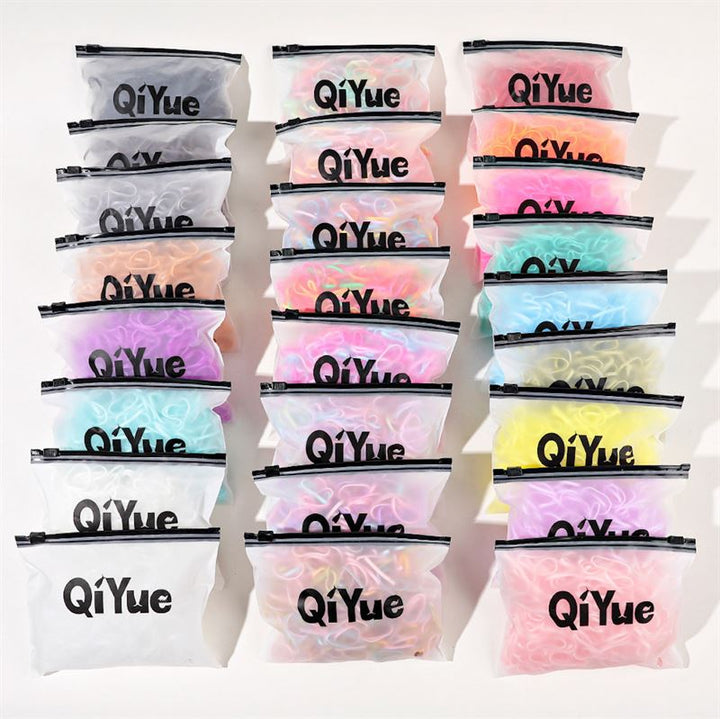 SOHO Adin Snag Free Hair elastics, 1000 pcs - Magic Purple - Hair Accessories | Fashiongirl