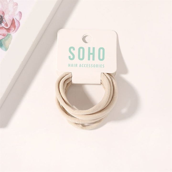 SOHO Alena Hair elastics - Blonde - Hair Accessories | Fashiongirl