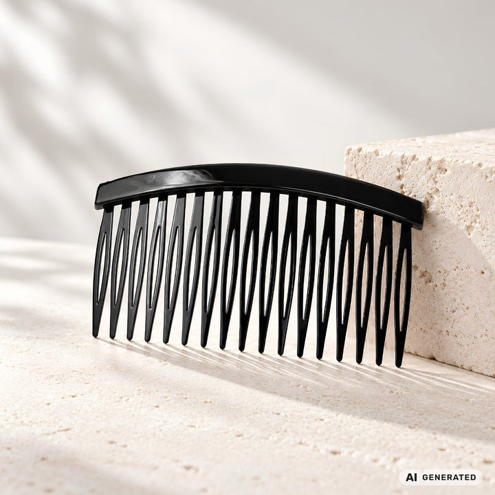 SOHO Ambre French Hair Comb for Updos - Black – image 5