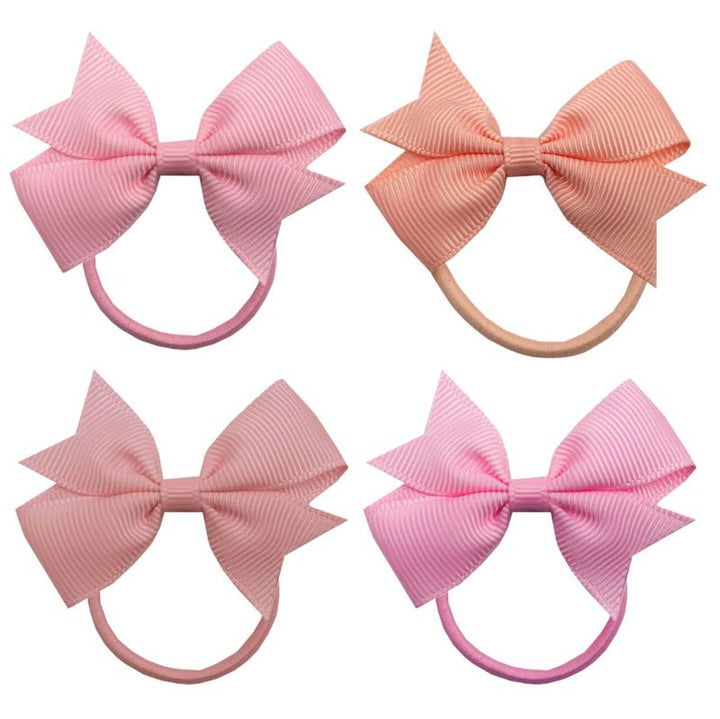 SOHO Ayla Loop Hair elastics - Blush - Hair Accessories | Fashiongirl