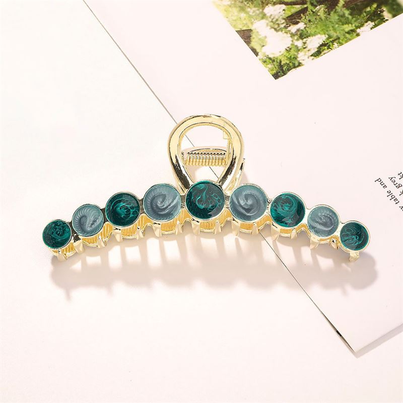 SOHO Becca Hair Claw - Forest - Hair Accessories