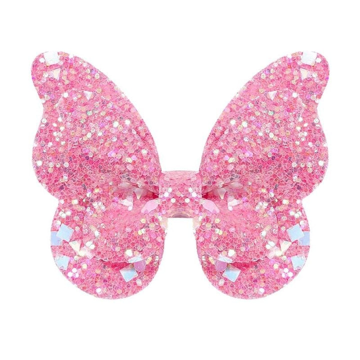 SOHO Bira Glitter Hair Clip - Rose - | Fashiongirl