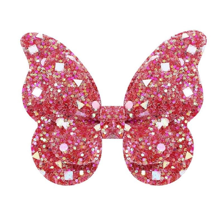 SOHO Bira Glitter Hair Clip - Rose - | Fashiongirl