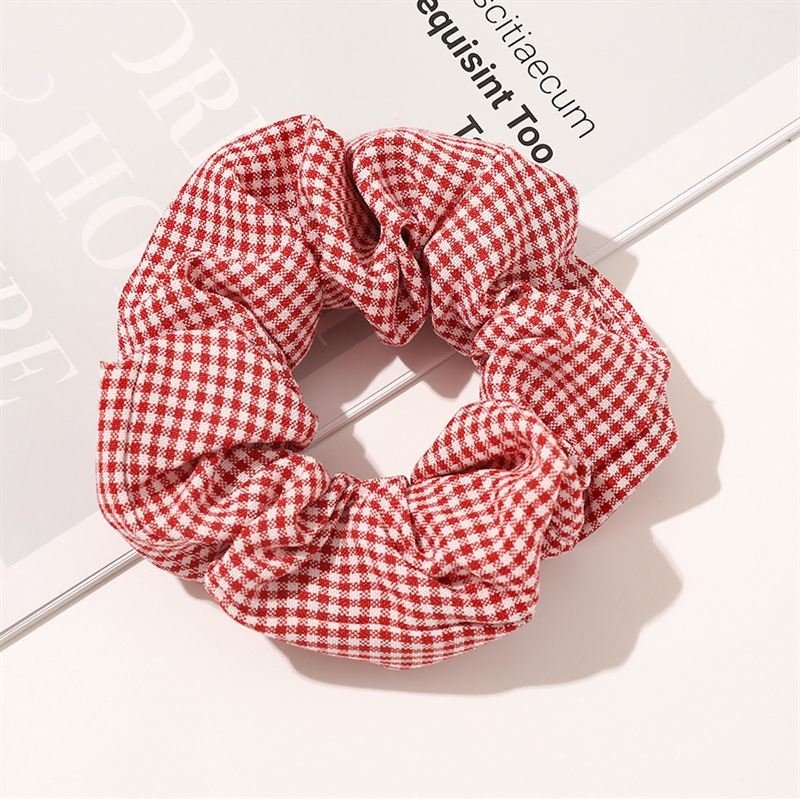 SOHO Camilla Scrunchie - Red - Hair Accessories